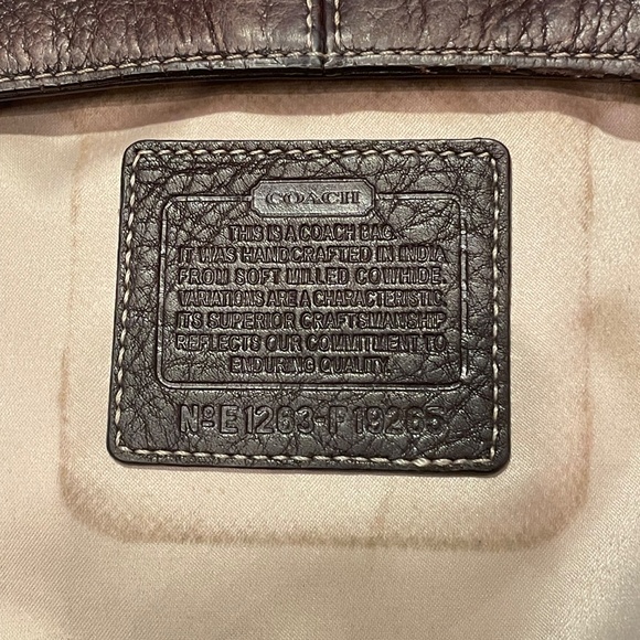 Coach Penelope Soft Milled Cowhide Leather Crossbody #F19265 - Picture 8 of 8